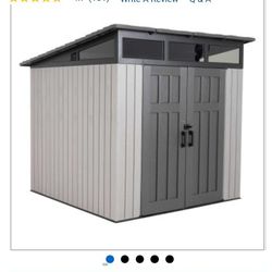 LIFETIME 8.3 FT. X 8.3 FT. OUTDOOR STORAGE SHED $1,350