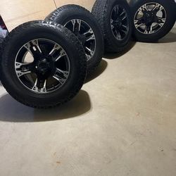 Tires And Rims Hankook Dyna Pro 26570r16 Set Like New 