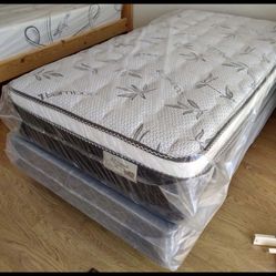 Twin Size Pillow Top Mattress Set ‼️‼️