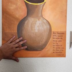 Pintura de Acrílico Hecha a Mano