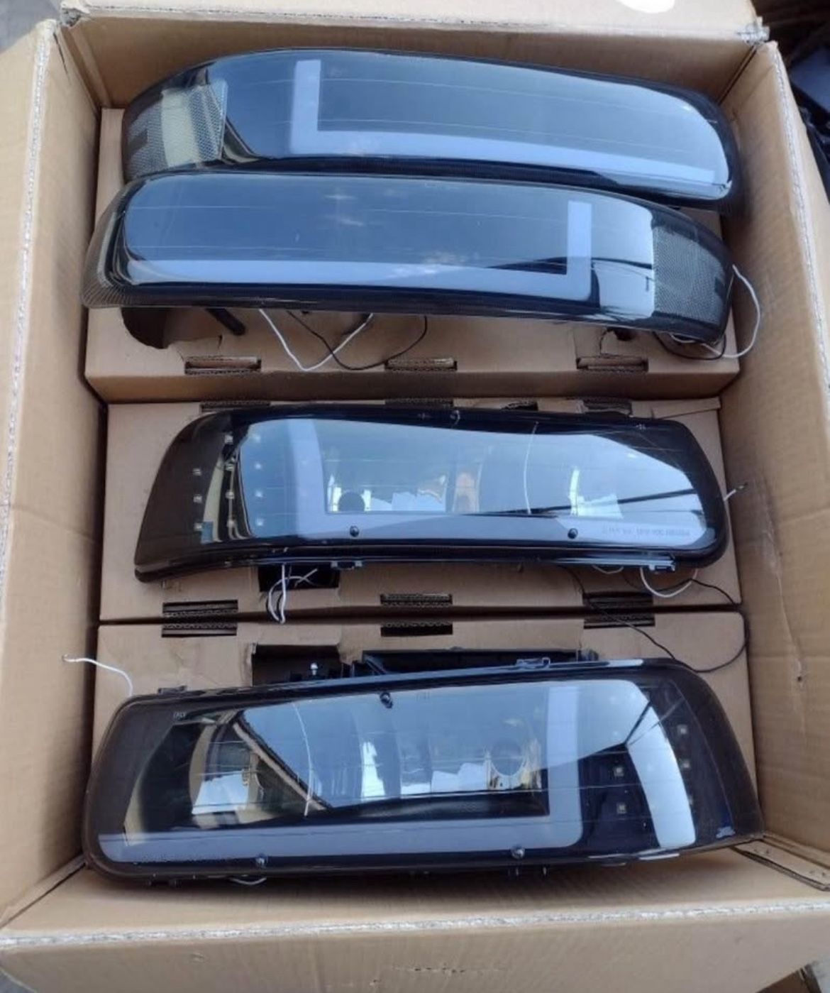 99-02 Chevrolet Silverado 00-06 Tahoe/Suburban Smoked Headlights