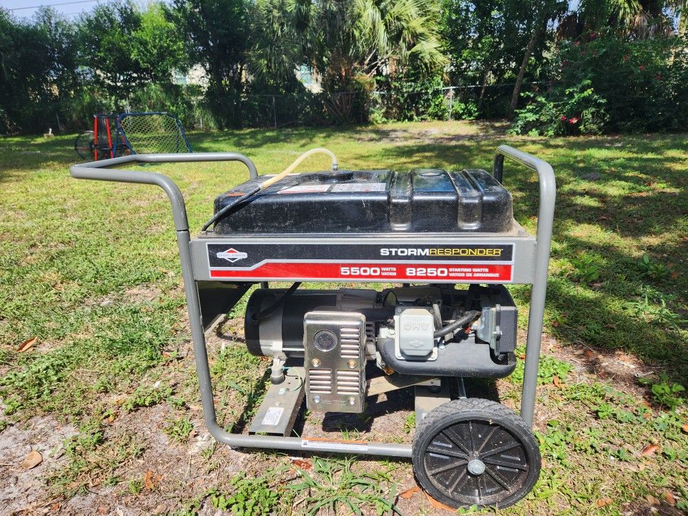 Briggs & Stratton Generator 5500 Watts Storm Responder 