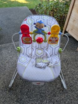 Fisher-Price Baby Bouncer with Toy Bar