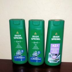 Irish Spring Body Wash -$4 Each -X Streets Ray and Higley