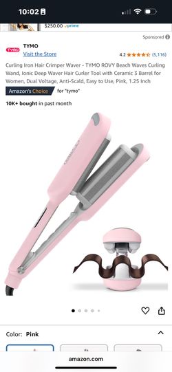 Wave Curling Iron, Tik Tok Viral Curling Iron, Brand New Hair Curler, Hair Beauty, Beauty Products