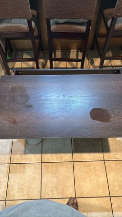 Wheeled coffee table