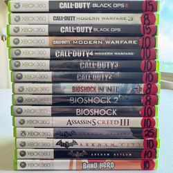 Xbox 360. Bioshock. Call of Duty