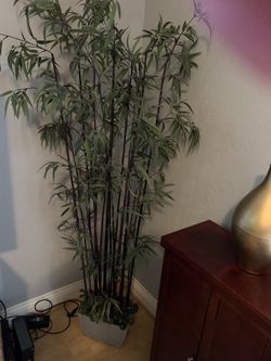 Faux Bamboo Tree