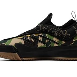 BAPE X ADIDAS - DAME 9 BAPE CAMO