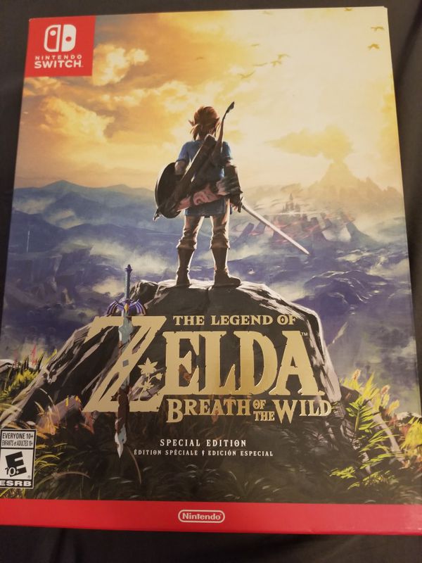 Zelda Breath Of The Wild Special Edition Switch For Sale In Whittier