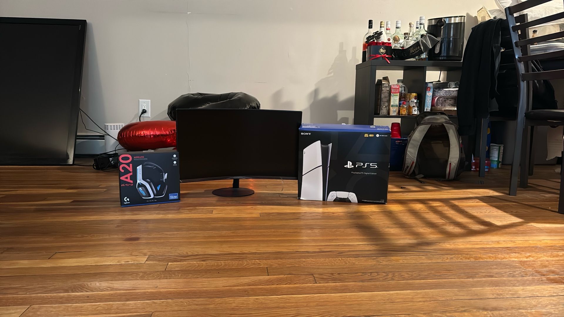 Ps5, Bluetooth Headphones, Curved 180Hz Monitor