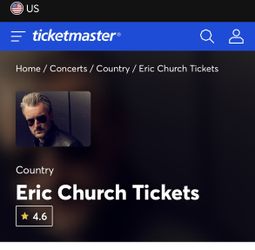 Eric Church The Gorge Saturday Sept 9th Premier Camping