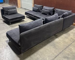 IKEA SÖDERHAMN Sectional + Extra Seat