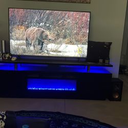 Fireplace Entertainment stand