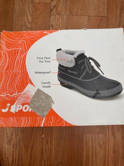 JSport Women's Duck Boots Size 8
