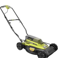 Ryobi 18” Lawn Mower w/ Mulching & Side Discharge Available With 40V Battery Available