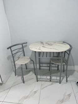 Small two chair dining table