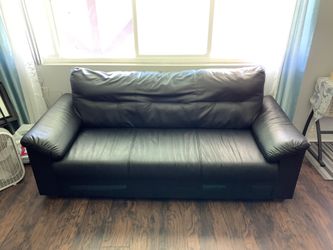 Ikea couch black