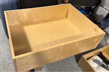 Large Wooden Storage Drawer Box