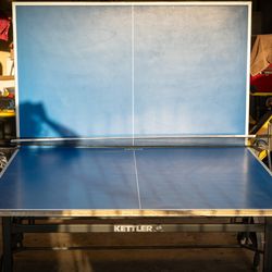Kettler Indoor Aluminum Ping Pong Table – Made in Germany 🇩🇪