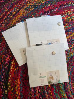 3 New Dry Erase Monthly Calendar White Boards
