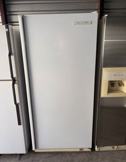 White Imperial Standing Freezer