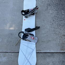 Burton Snowboard Board And Bindings men 