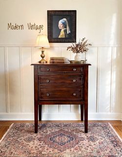 Vintage style nightstand