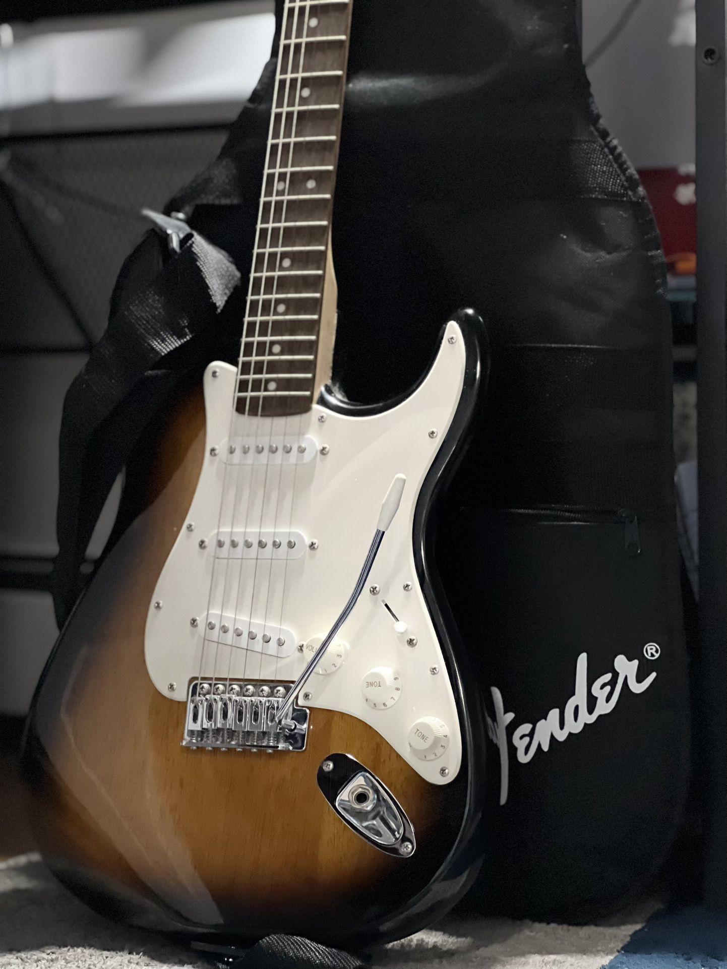 Squier Guitar by Fender Stratocaster