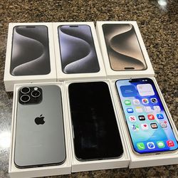 Apple iPhone 15 pro max factory unlocked all colors avaible