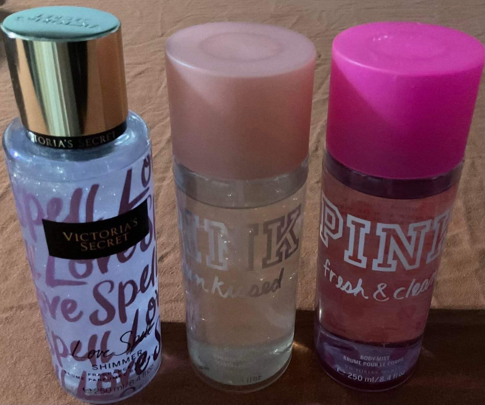 3 Victoria Secret Sprays