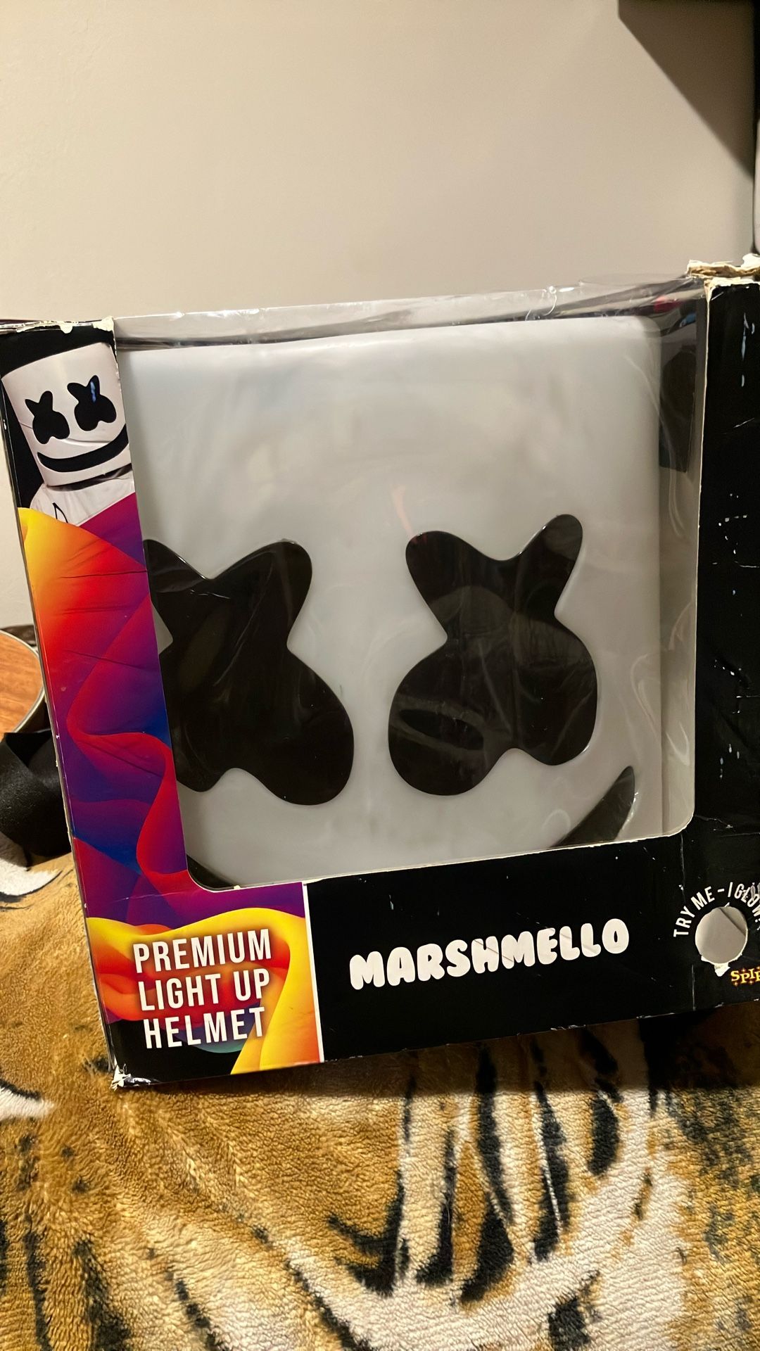 Marshmallow Light Up Helmet From Spirit Halloween