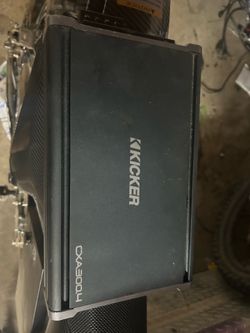 Kicker amp 4 channel