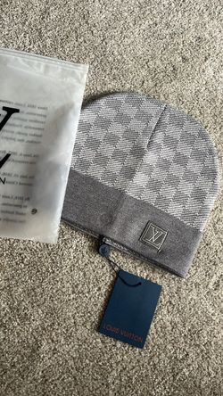 Designer grey luxury beanie