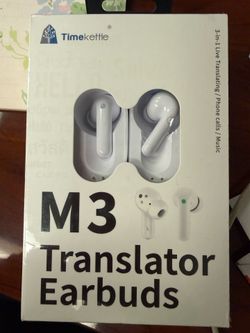 TimeKettle M3 Translator Earbuds