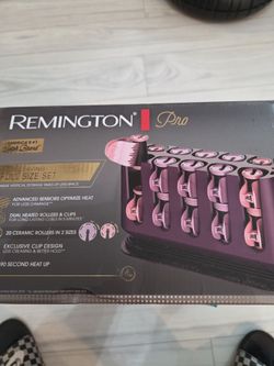 Remington Pro Dual heated rollers and clips