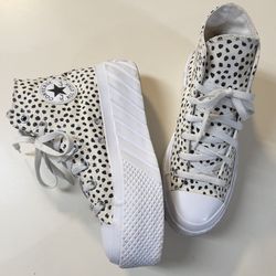 Converse Chuck Taylor All Star Lift 2X Platform Welcome to the Wild Shoes size 7