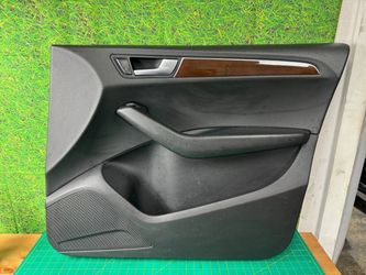 09-17 AUDI Q5 FRONT RIGHT PASSENGER SIDE INTERIOR DOOR PANEL TRIM COVER OEM