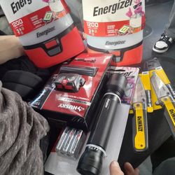 Energizer Lantern, Flashlight, Dewalt