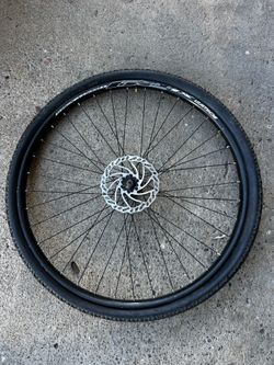 Shimano Deore XT WH-M785 29” Front Wheel Center Lock 15x100 Schwalbe Tire MTB