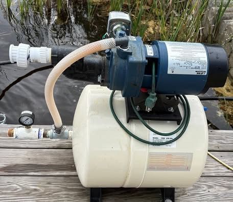 Flint & Walling pump system EK07SAT44H Well Jet Pump System,3/4 HP,14 gal. tank