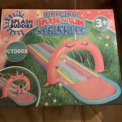 Unicorn Splash And Slide