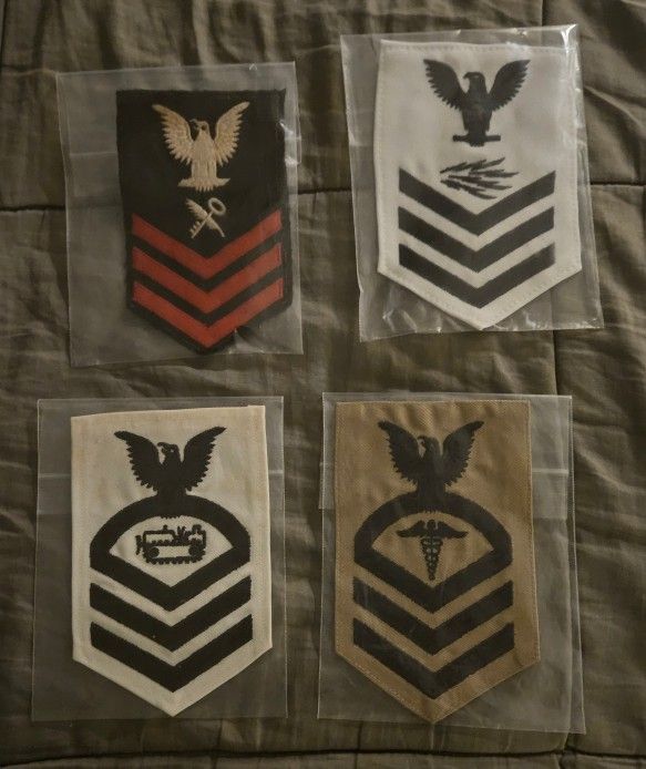 Original WW2 US Navy Patches