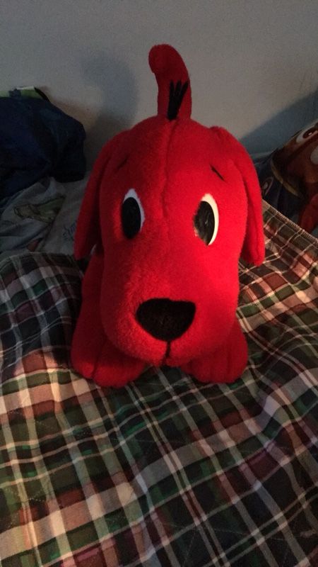 Clifford the big red dog stuff animal