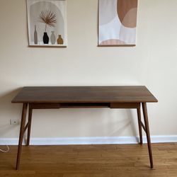 Culla walnut deals desk