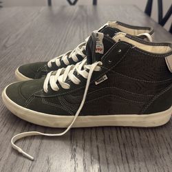 Vans eco Cush Olive Green hightop shoes