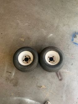 Kenda 18x8.5-8 wheels pair