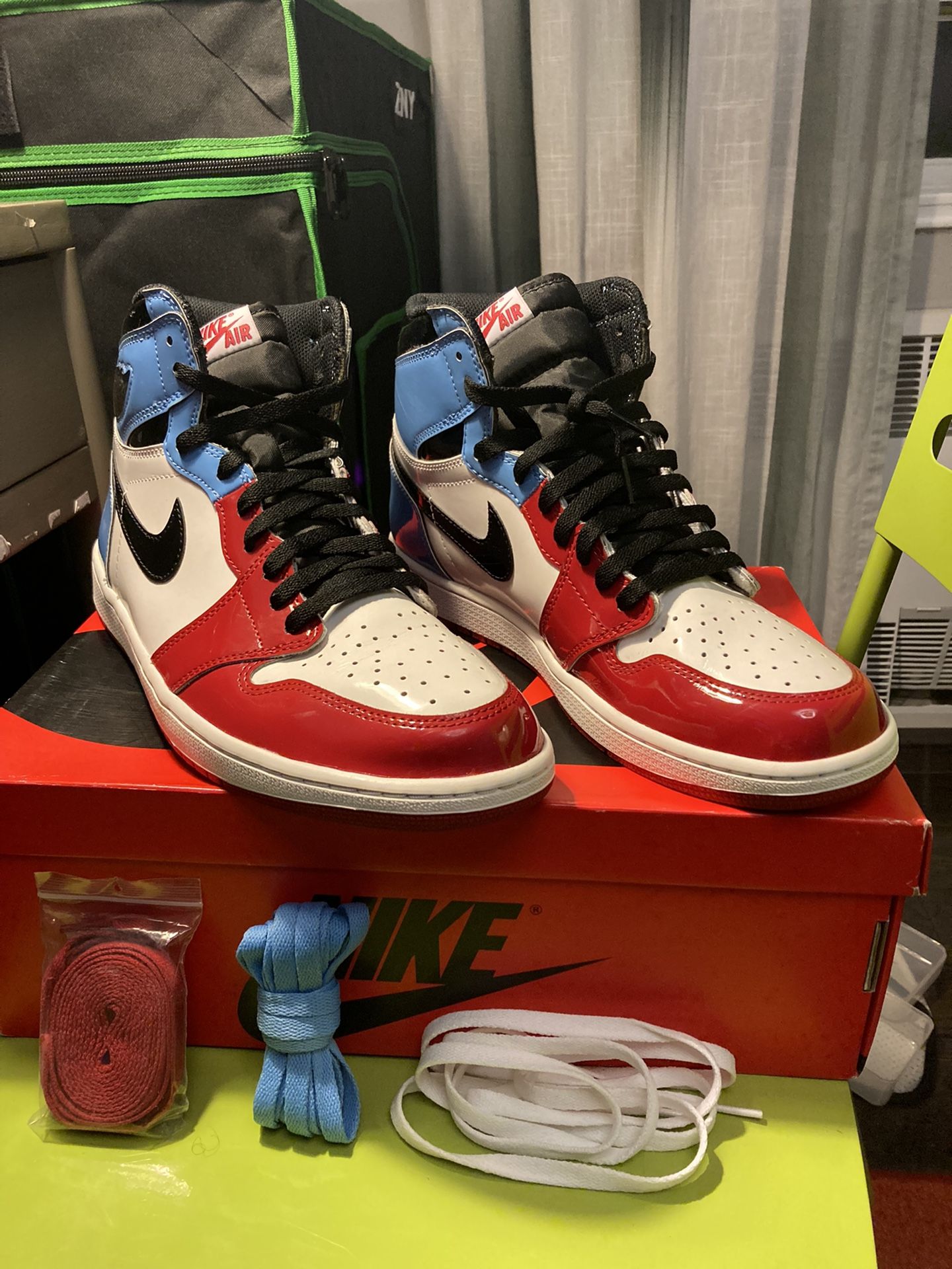 Jordan 1 retro high fearless unc chicago Size 12 for Sale in