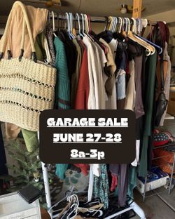 GARAGE SALE JUNE 27-28