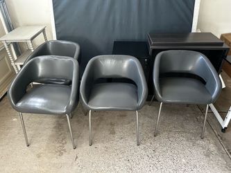 Leather office chairs